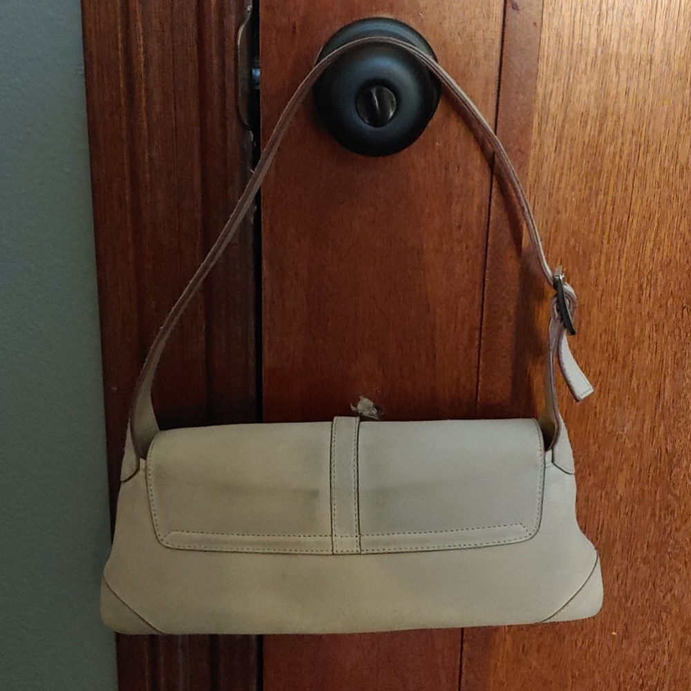 Vintage Gucci suede leather handbag - Picture 5 of 8